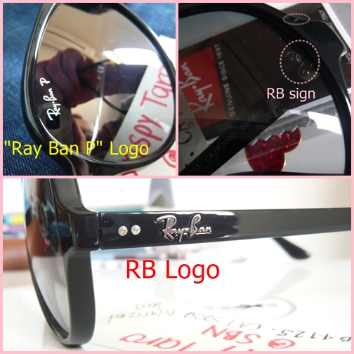 ของแท้ มือสอง Ray Ban 4125 CAT 5000 * POLARIZED LENSES * สภาพดี ราคาโดนใจ รูปที่ 1