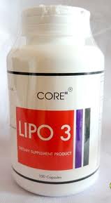 Lipo3 สามารถยับยั้งการสะสมไขมันใหม่ นำเอาไขมันสะสมเก่าออกไปใช้เป็นพลังงาน ยับยั้งกระบวนการในการเปลี่ยนน้ำตาลกลูโคสเป็นไข รูปที่ 3
