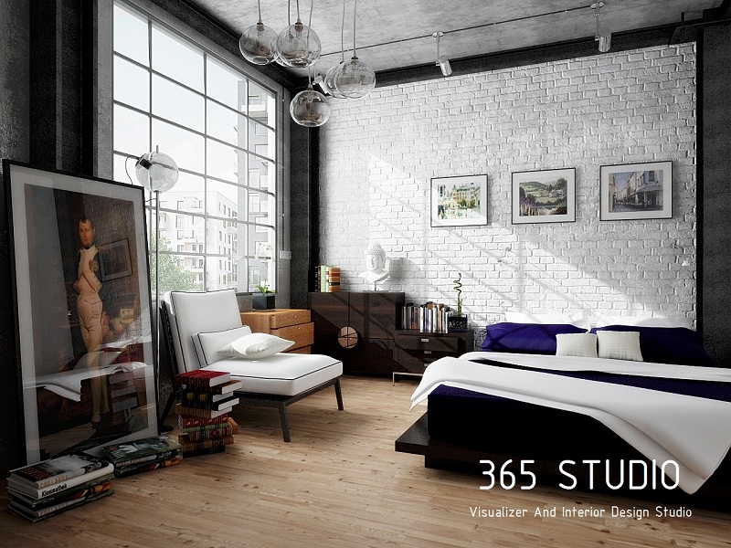 365 STUDIO รับออกแบบตกแต่งภายในและรับเขียนภาพ3D Perspective Interior และ Exterior รูปที่ 1