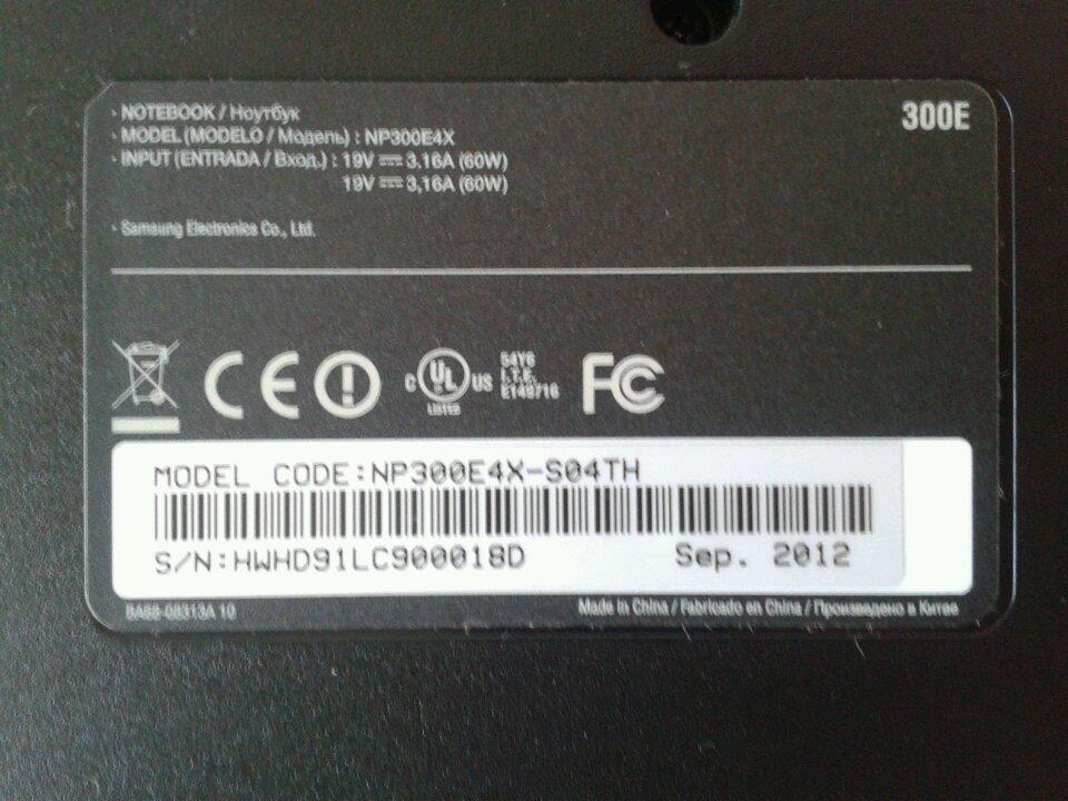 โน้ตบุ๊ค Samsung NP300E4X-S04THมือ 2 สภาพเยี่ยม ยังไม่หมดประกัน 11000 บาท รูปที่ 5