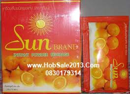 ซันน์พาวเดอร์ หรือ SUN BRAND เครื่องดื่มชนิดผงแห้ง (ตราซันน์) Sun Brand   INSTANT POWDER BEVERAGE   รูปที่ 1
