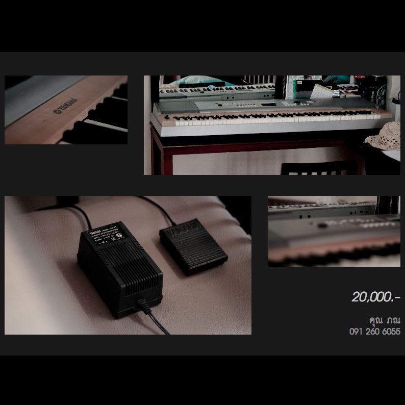 ขาย Piano ไฟฟ้า YAMAHA รุ่น DGX-620 ราคา 20,000 รูปที่ 1