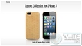 Case kajsa Resort Collection (Sheep Leather) สีครีม for iPhone5 (IP5056)