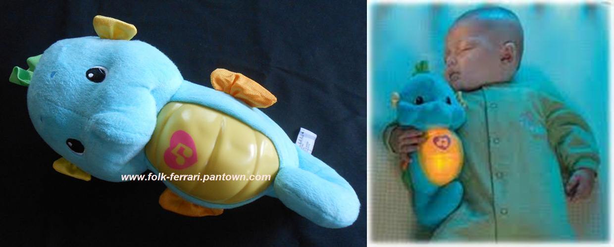 ตุ๊กตาม้าน้ำกล่อมนอน Fisher-price Ocean Wonders Soothe and Glow Seahorse  รูปที่ 1