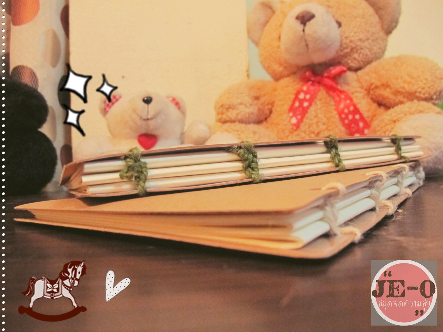 สมุดแฮนเมดน่ารักๆ รูปที่ 3