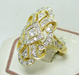 รูปย่อ แหวน ทับทิมพม่า ล้อมเพชร งานทองขาวโบราณ นน. 4.05 g รูปที่6