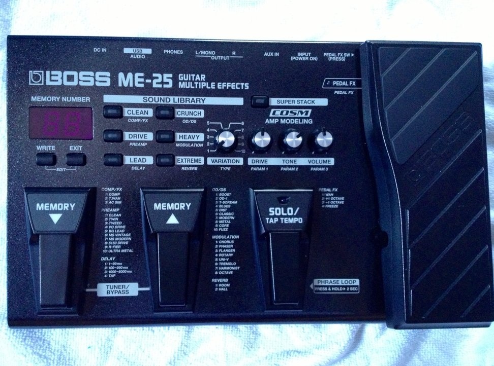 ขายมัลติเอฟเฟกต์ boss me-25 สภาพ99เปอร์เซนต์ รูปที่ 4