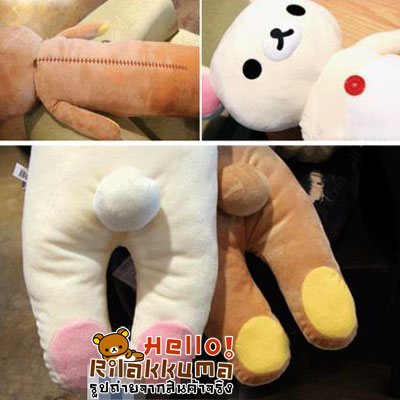 ขายหมอนข้างตุ๊กตาหมีริลัคคุมะ Rilakkuma 1เมตร ราคาถูก กอดสนุก รูปที่ 6