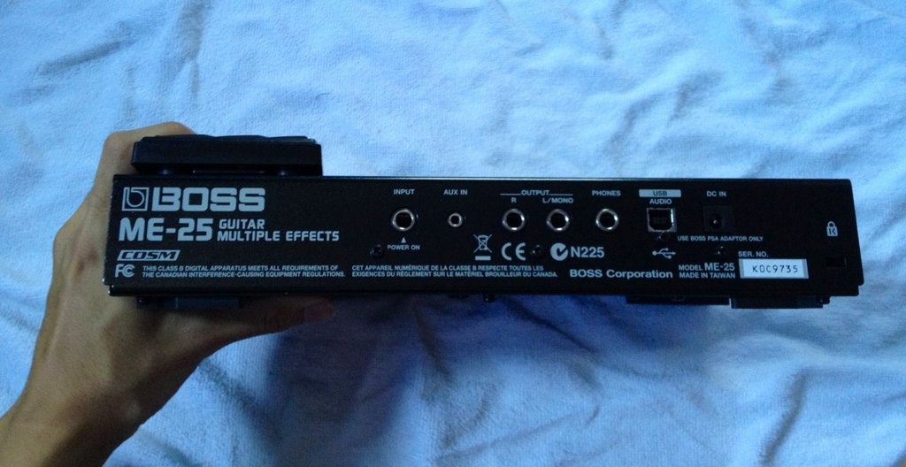 ขายมัลติเอฟเฟกต์ boss me-25 สภาพ99เปอร์เซนต์ รูปที่ 3