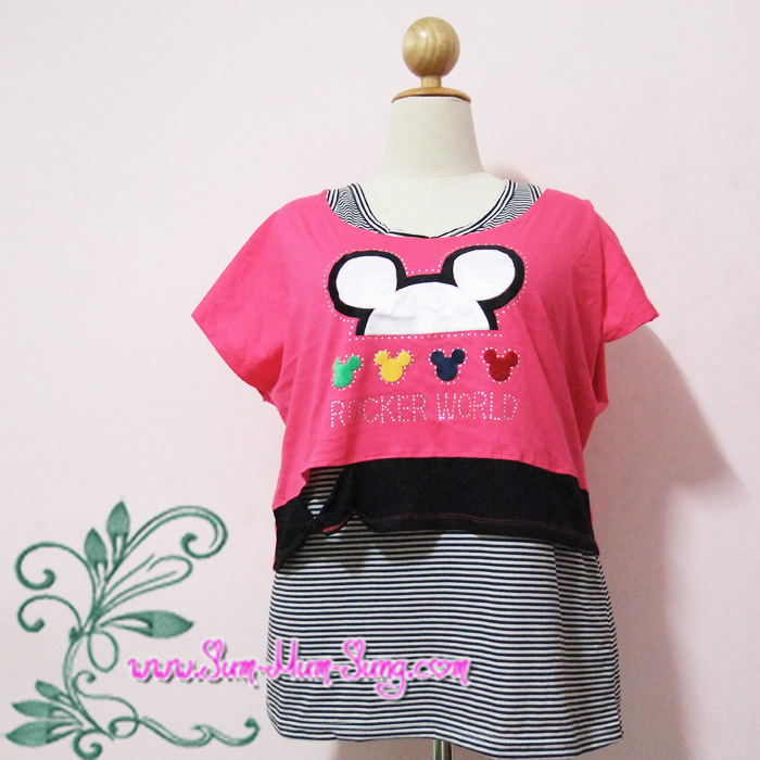 เสื้อผ้าคนอ้วน สวยเก๋ สไตล์แฟชั่นเกาหลีอินเทรนด์ รูปที่ 7
