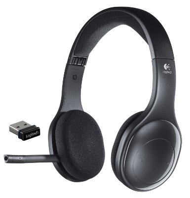 Good Price Logitech Wireless Headset h800 for PC, Tablets and Smartphones (981-000337) รูปที่ 1