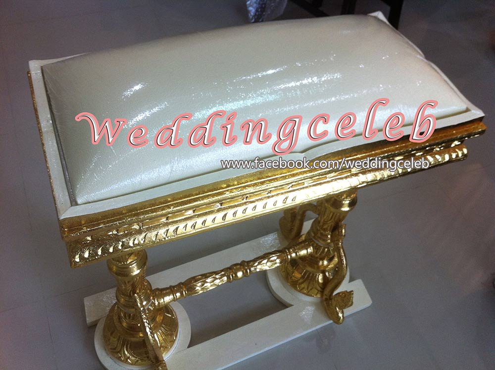 ให้เช่าตั่งรดน้ำสังข์ พานกะไหล่ทอง (Weddingceleb) รูปที่ 3
