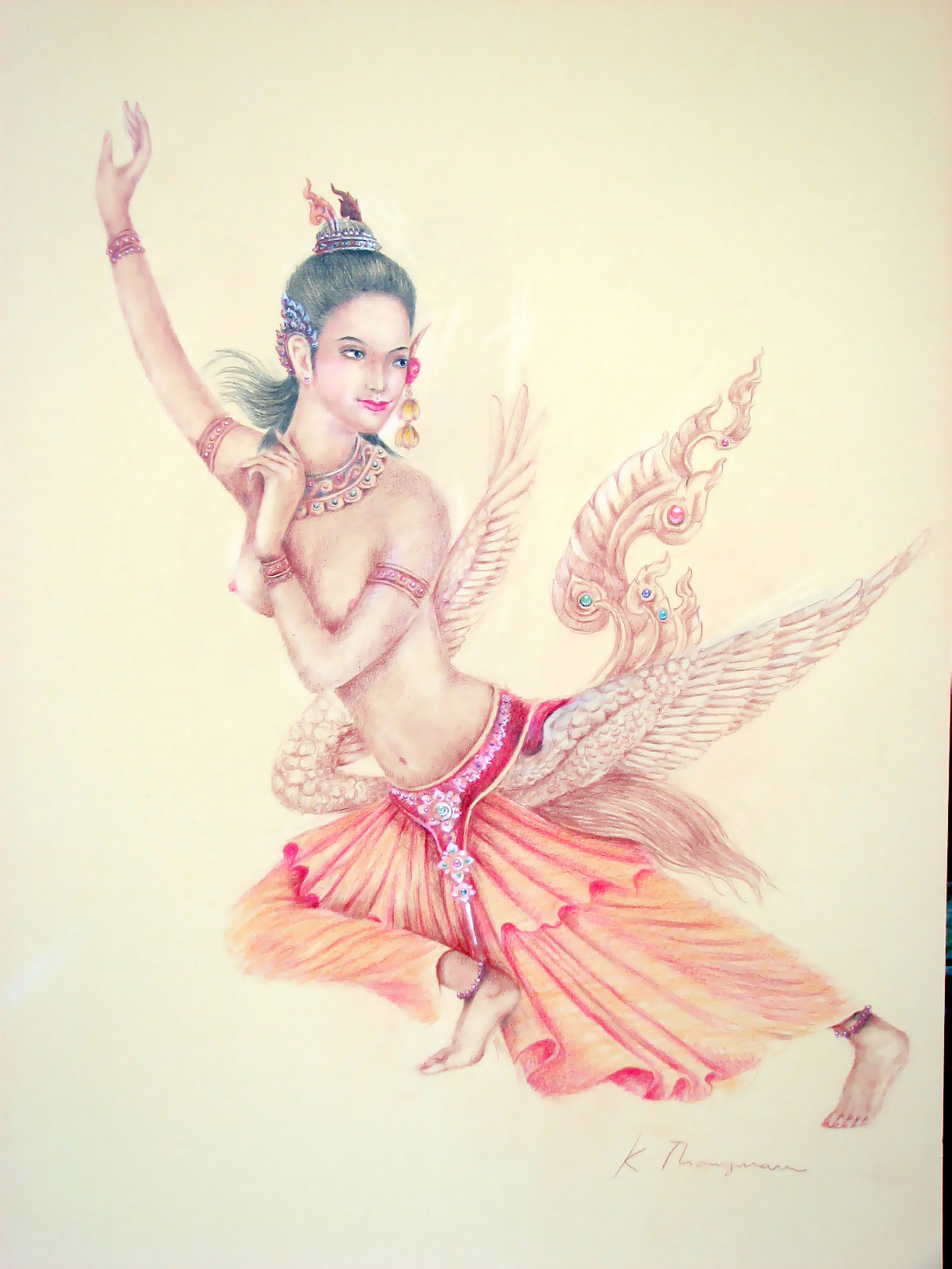 รับเขียนภาพเหมือน ภาพนางในวรรณคดี ภาพ drawing ภาพธรรมชาติทุกชนิดด้วยสีช็อกค์ ( Pastel ) ราคาเริ่มต้นที่ 500-2000 บาท ตามขนาดของภาพและความยากง่าย สนใจติดต่อ 0879172163 รูปที่ 5