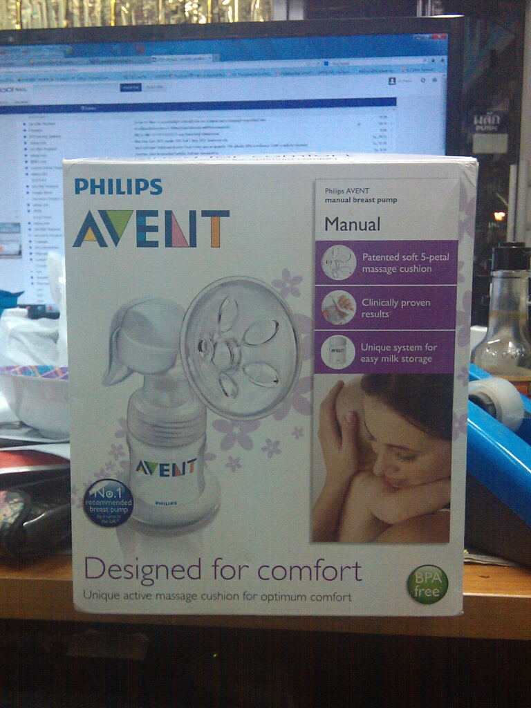 manual breast pump Philips AVENT ** BPA Free ** รูปที่ 1