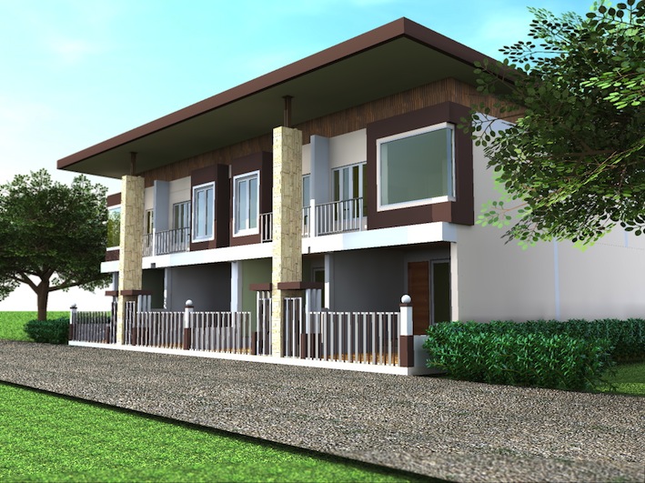 รับเขียนแบบ 3D บ้าน อาคาร ตัวอย่างสินค้า รูปที่ 5