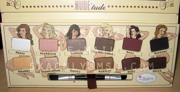 The Balm Nude 'Tude Eyeshadow Palette อายแชโดว์โทนสีนู้ดสุดจี๊ด ราคา 1,600 พร้อมส่งคร่า รูปที่ 1