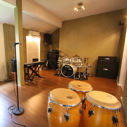 FullFeel Cafe Studio ห้องซ้อม ห้องอัด ใกล้ ม.รังสิต เมืองเอก (ดอนเมือง,รังสิต,ปทุมธานี) รูปที่ 4