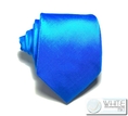 เนคไท สีน้ำเงิน ผ้าไหมเทียม เกรตพรีเมี่ยม หน้ากว้าง 3.5 นิ้ว (NT134) by WhiteMKT
