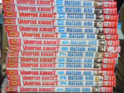 [ขายการ์ตูนชุด] Vampire Knight สนพ.บงกช เล่ม1-15 สภาพดี รูปที่ 1