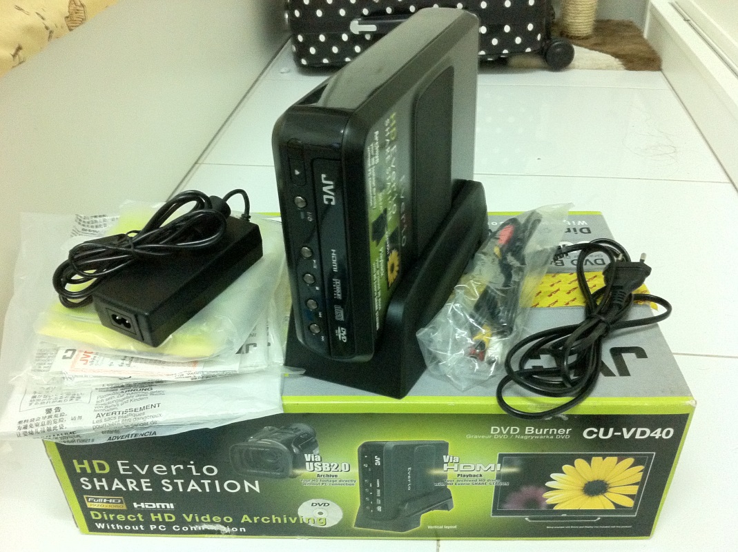 ขาย กล้องวีดีโอ JVC Everio Camera GZ-HD6 25,000 บาท แถม(JVC DVD Burner CU_VD40+ไมค์+แบต) รูปที่ 5