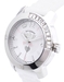 รูปย่อ นาฬิกาข้อมือ Juicy Couture สีขาวของแท้ ประดับด้วยคริสตัลชวารอฟสกี้ รูปที่3