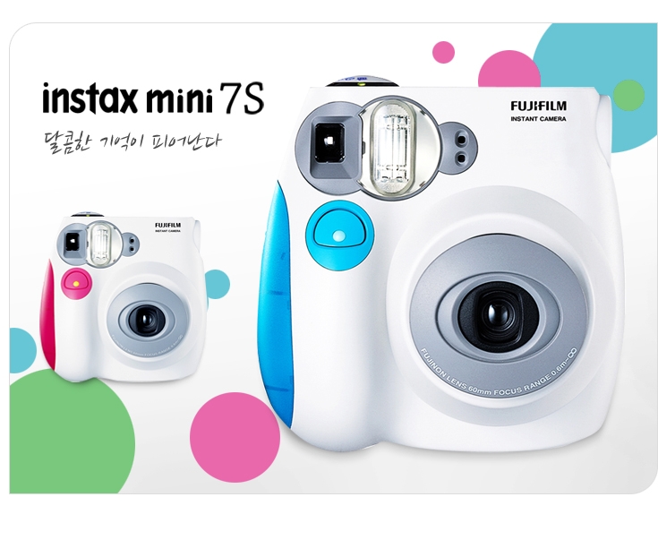 กล้องโพลารอยด์ Instax Mini 7S รับประกันศูนย์ฟูจิไทย 1 ปีเต็มค่ะ ^^ รูปที่ 1