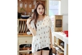 [LUXE ASIAN] OWL WIT BLOUSE