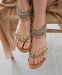 รูปย่อ [LUXE ASIAN] SILVERSTONE MESH SANDALS รูปที่2