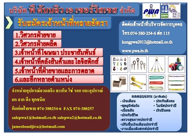 บริษัท พี ดับบลิว เอ เซอร์วิสเซส จำกัด รูปที่ 1