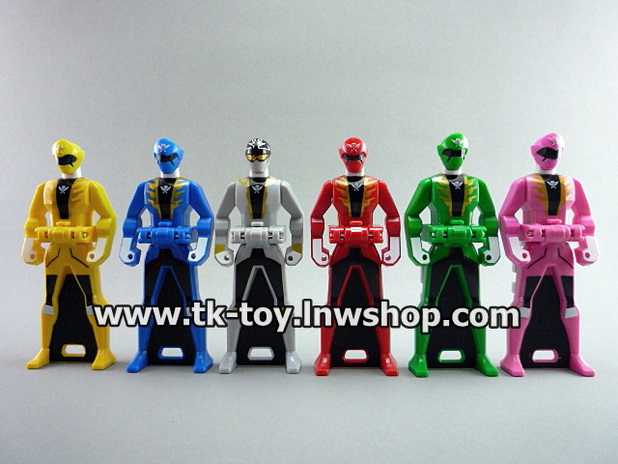 เรนเจอร์คีย์ โกไคเจอร์ RENGERKEY GOKAIGER ครบชุด 6 ตัว รูปที่ 2