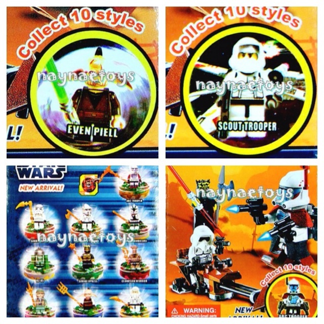 ตัวต่อ พร้อมการ์ดพลัง Figures STAR WARS รูปที่ 6