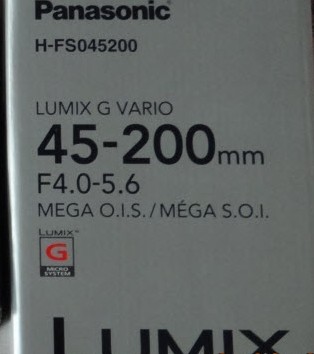 ขาย Panasonic Lens 45-200 ประกันศูนย์ ของใหม่ ยังไม่ใช้งาน รูปที่ 1