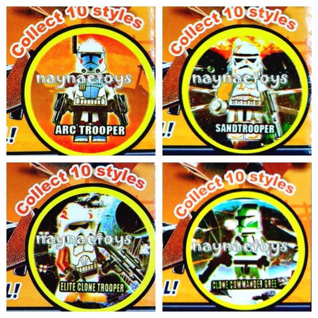 ตัวต่อ พร้อมการ์ดพลัง Figures STAR WARS รูปที่ 4