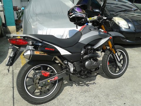 keeway txm 200 ท่อแต่ง รูปที่ 3