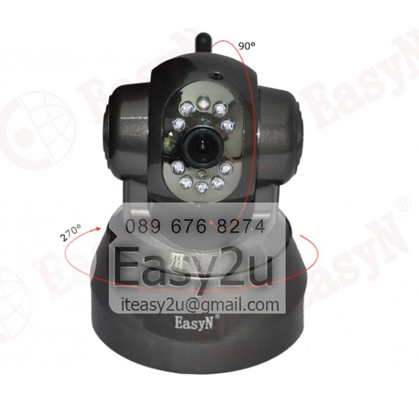 IP Camera กล้องวงจรปิดไร้สาย ยี่ห้อ EasyN F-M166 รูปที่ 1