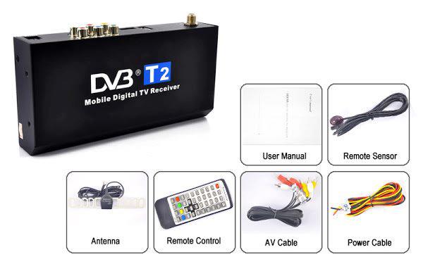 เทคโนโลยีใหม่ล่าสุดด้วยกล่องรับสัญญาณ Digital TV DVB-T2 ในรถยนต์ รูปที่ 1