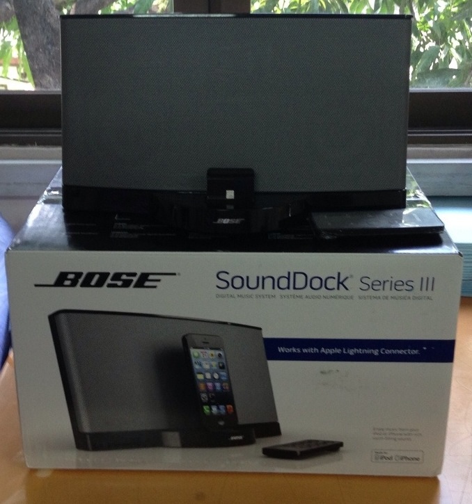 ขายลำโพง bose sounddock series iii สำหรับไอโฟน5 รูปที่ 1