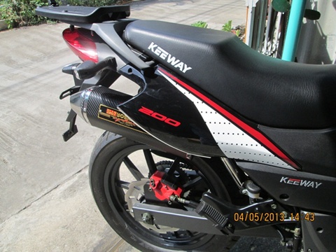 ท่อแต่งkeeway Txm 200 ทรงห้าเหลี่ยม รูปที่ 7