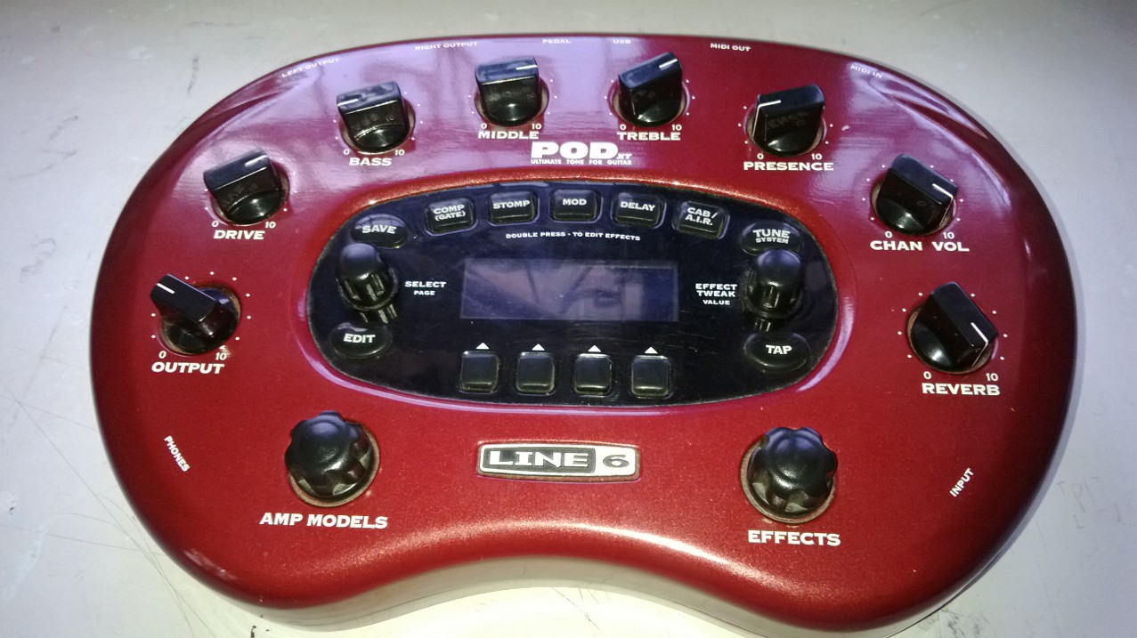 Line6 Pod xt + fbv shortboard สภาพ90 ใหม่ๆเลยย รูปที่ 4