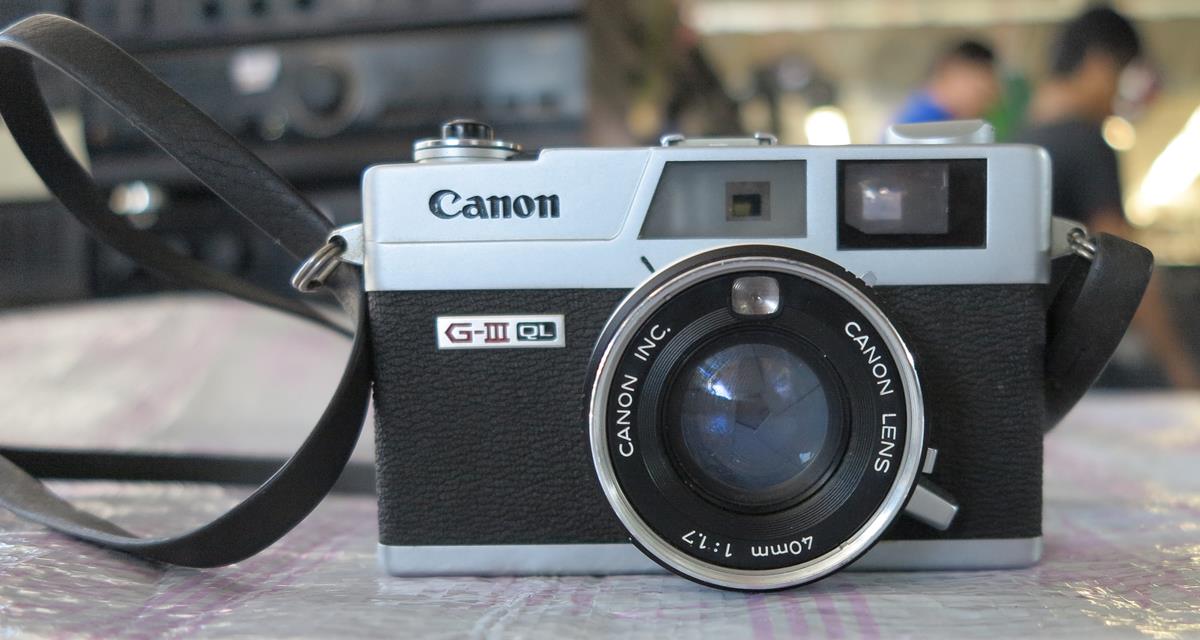 กล้อง Canon G-III QL made in japan 1500.- บาท รูปที่ 1
