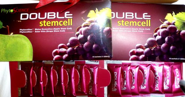 Double stemcell (ดับเบิลสเต็มเซลล์) จากบริษัท ไฟโต ไซน์ (Phyto Science ) เซลล์ต้นกำเนิดแอปเปิ้ล เซลล์ต้นกำเนิดองุ่น รูปที่ 1
