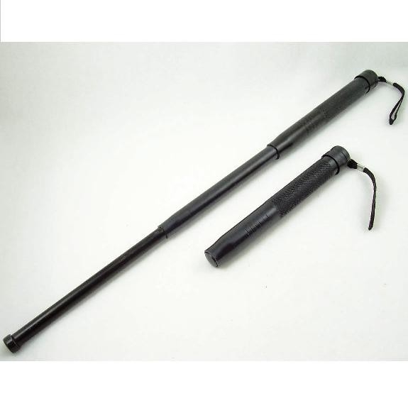 ดิ้ว กระบองยืด Tactical Baton ชุบดำ ขนาดใหญ่ 4 ท่อน  รูปที่ 4