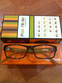 ขายแว่นตายี่ห้อ Paul Frank สวยๆเก๋ๆ ราคาถูกครับ รูปที่ 1