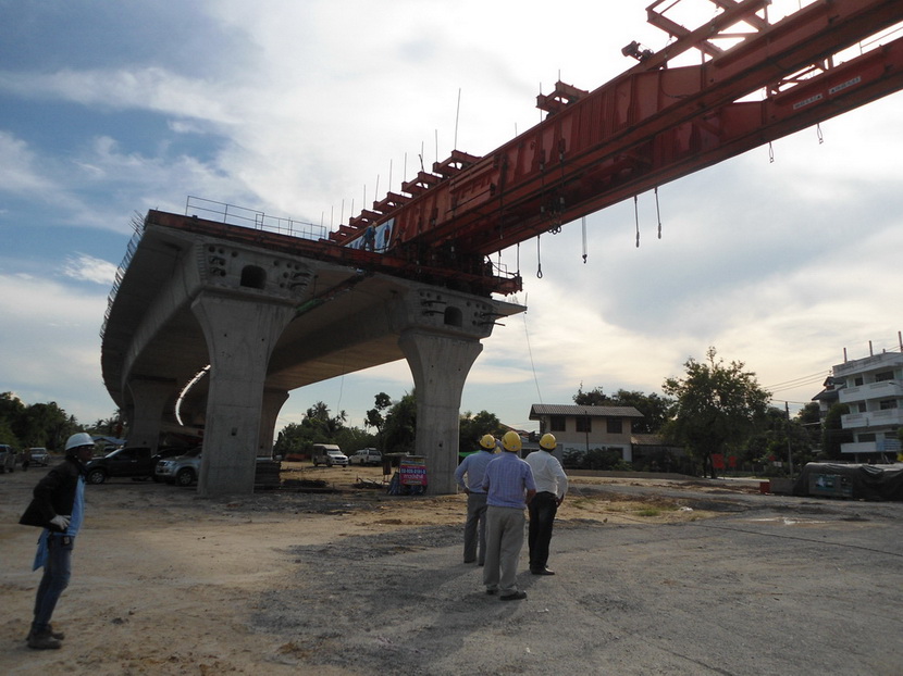 โครงการก่อสร้างสะพานข้ามแม่น้ำเจ้าพระยาบริเวณถนนนนทบุรี 1 รับโฟร์แมนก่อสร้างมาช่วยงาน 2 อัตรา รูปที่ 1