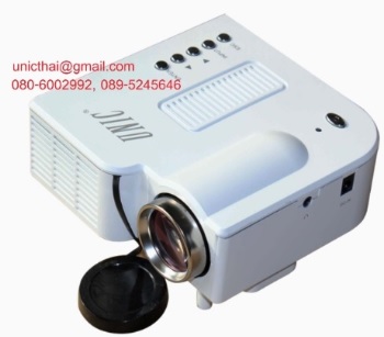 ขายปลีก/ส่ง มินิโปรเจคเตอร์ Mini Projector สำหรับดูหนัง ฟังเพลง พรีเซ้นงานสเปคเหนือกว่า ทำจากวัสดุดีกว่า ราคาถูกกว่า 4,300 บาทเท่านั้น รูปที่ 1