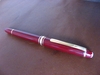 รูปย่อ ปากกาหมึกซึม Montblanc Bodyสีแดงปากทองแท้14 K. รูปที่2