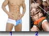 รูปย่อ กางเกงว่ายน้ำสำหรับผู้ชาย..(ฟรี! ค่าจัดส่งแบบ EMS )   รูปที่1