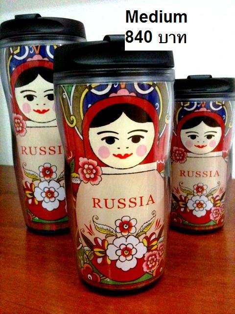 แก้ว Starbucks ลายตุ๊กตาแม่ลูกดก Russia รูปที่ 1