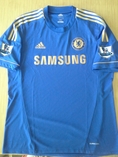 เสื้อฟุตบอลเชลซี Adidas ฤดูกาล 2012/2013 ชุดเหย้า ของแท้ มาจากห้าง lilly white ลอนดอน ประเทศอังกฤษ 