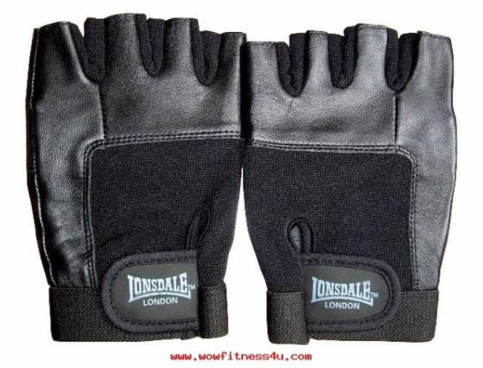  	ST-60 ถุงมือฟิตเนส fitness ถุงมือกีฬา ถุงมือยกเวท ถุงมือจักรยาน LONSDALE Lifting Glove fitness รูปที่ 1